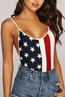 Red White And You Bodysuit
