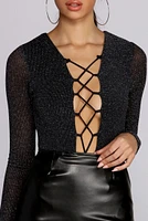 Climb The Lattice Front Bodysuit