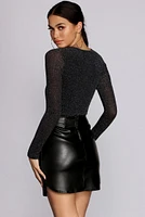 Climb The Lattice Front Bodysuit