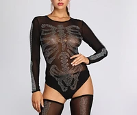 Night Of The Skeleton Bodysuit