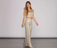 Vision Venom Sequin Snake Top