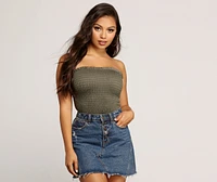 Smock It Up Tube Top