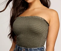 Smock It Up Tube Top