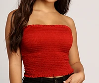 Smock It Up Tube Top