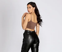 On Ice Seamless Crop Top