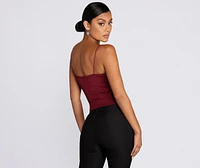 Bungee V-Neck Cami