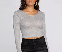 Sheer-ly Stylish Crop Top
