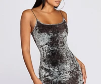 Velvet Vixen Snake Mini Dress