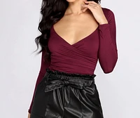 Wrapped Style Top