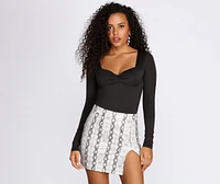 Chic And Cinched Bodysuit