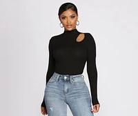 Key Moment Knit Bodysuit
