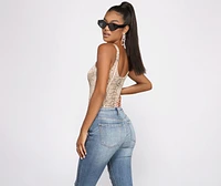 Wild Thing Animal Print Bodysuit