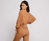 Keepin' Knit Basic Long Sleeve Top