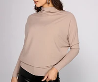 Roll With It Turtleneck Top