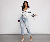 Trendy Babe Tie Dye Top