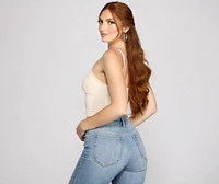 Hooked On Style Ribbed Knit Crop Top