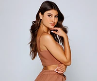 Trendsetting Babe Cropped Tank