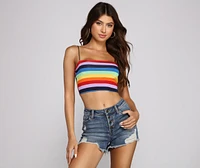 Bold Beauty Cropped Tank Top