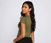 Not What It Seams Knit Top