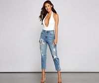 Sassy And Sultry Keyhole Bodysuit
