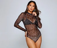 Spooky And Stylish Vibes Bodysuit