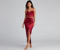 Sleek Moves Sleeveless Crop Top