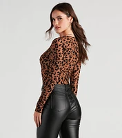 Fierce And Fashionable Sheer Mesh Bodysuit