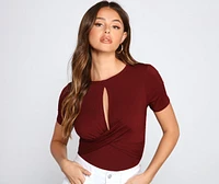 Anything But Basic Short Sleeve Bodysuit