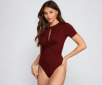 Anything But Basic Short Sleeve Bodysuit