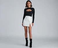 Keeping It Chic Cutout Top