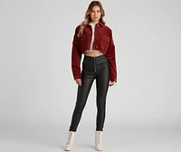 All About Knit Crop Top