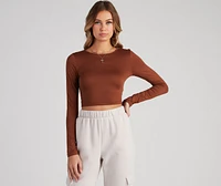 The Basic Crew Knit Top