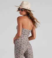 Weekend The Desert Halter Top