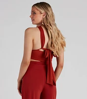 Boho-Chic Convertible Crop Top