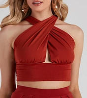 Boho-Chic Convertible Crop Top
