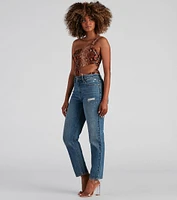 Perfect Cut Snake Bodysuit