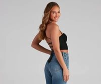 Stunning Style Moment Mesh Bustier
