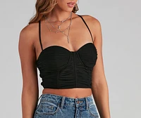 Stunning Style Moment Mesh Bustier