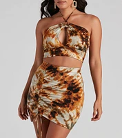 Bold Babe Tie-Dye Crop Top