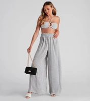 So Retro Halter Bandeau Top