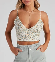 Fresh As A Daisy Crop Top