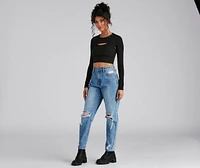 Simple Stunner Cropped Tank And Topper Set
