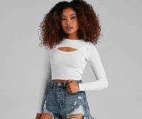 Simple Stunner Cropped Tank And Topper Set