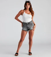 So Subtle One-Shoulder Tank Top