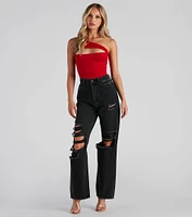 Weekend Vibes One Shoulder Top