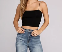 Bungee Basic Crop Top