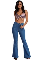 Get With The Ties Crop Top