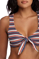 Get With The Ties Crop Top