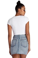 Lookin Like A Snack Cropped Tee