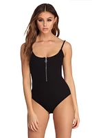 Zip It Up Bodysuit